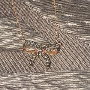 10k rose gold chocolate diamond box necklace